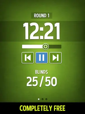 PokerBlindTimer android App screenshot 2